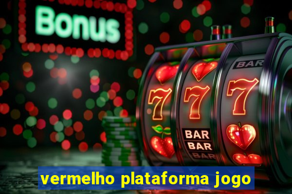 vermelho plataforma jogo